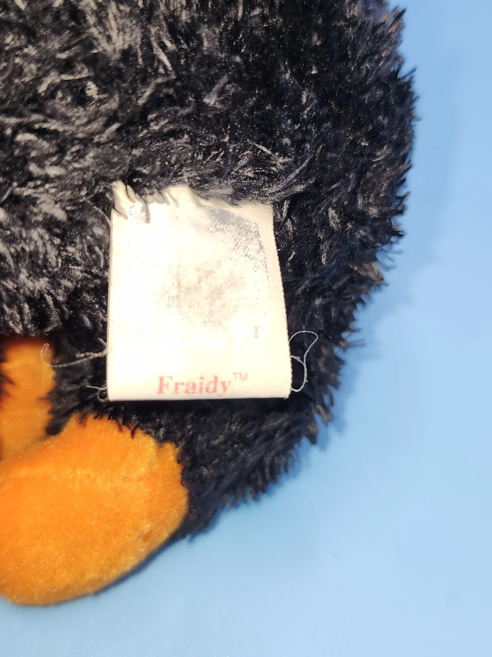 Vintage Ty Beanie Baby FRAIDY Black Cat 2000 Halloween Plush - No Hang Tag